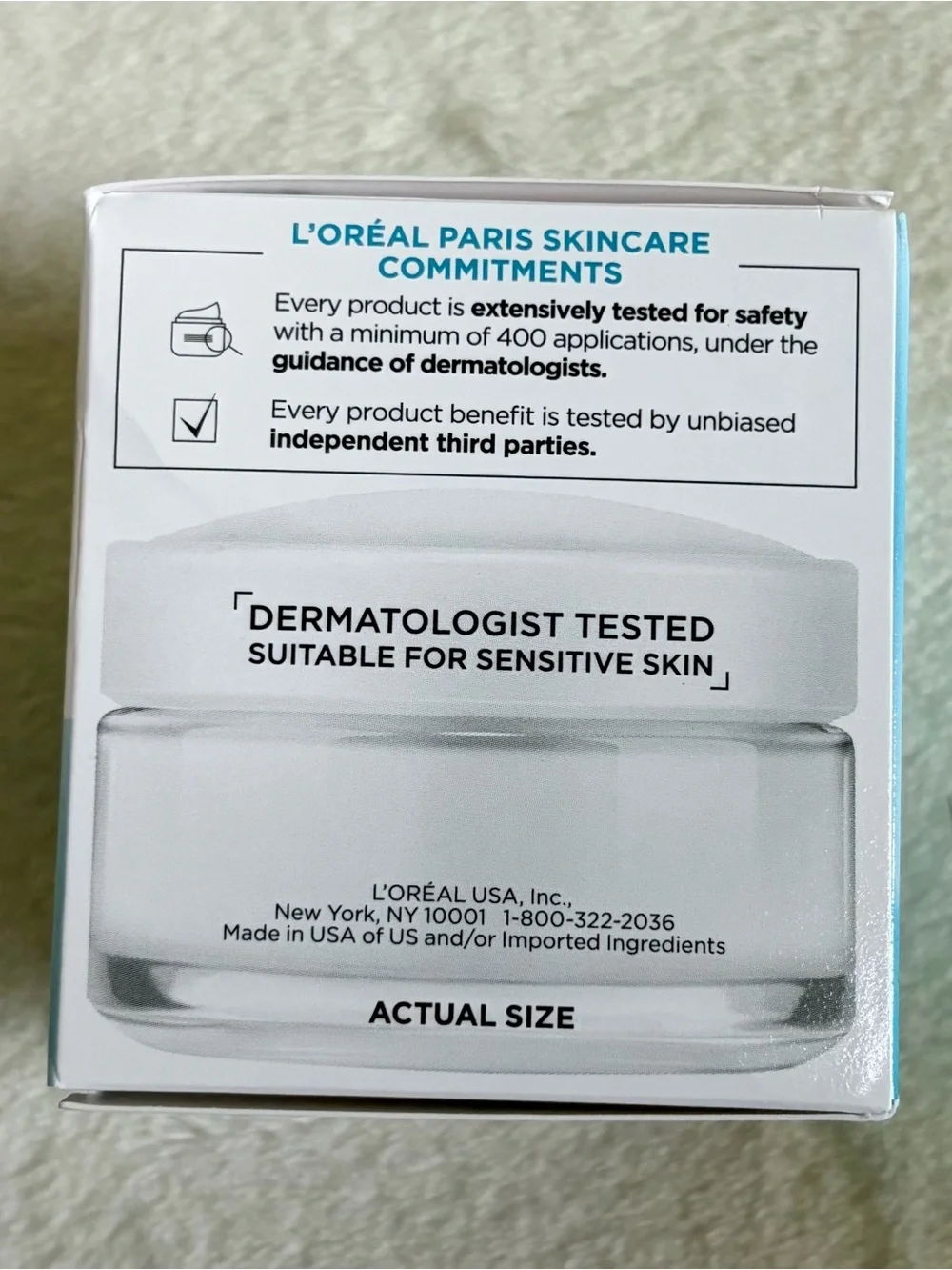 L’Oréal Hydra‎ Renewal Continuous Moisture Cream - White & Aqua
